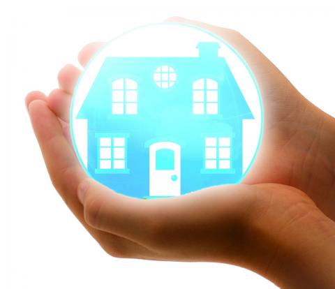 house held in hand